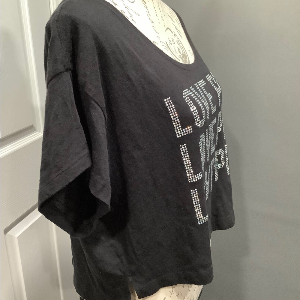 NWOT PINK BY VICTORIAS SECRET CROP TOP - Picture 2 of 7